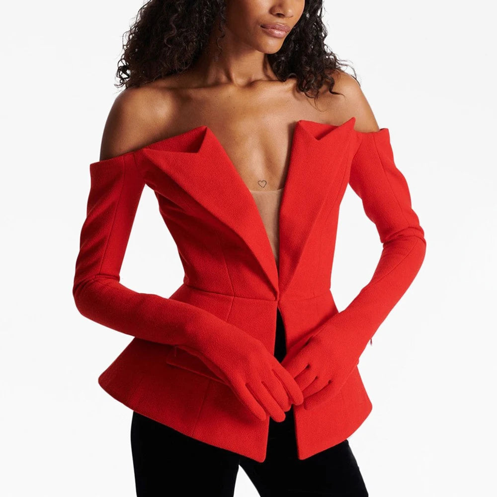 Solid Designer Slimming Blazers