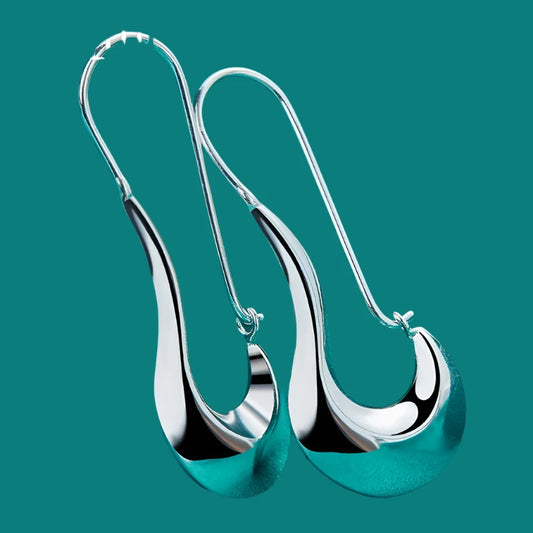 REAL 925 Sterling Silver Earrings